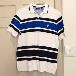 Chaps Striped Polo Men's Shirt Size Large